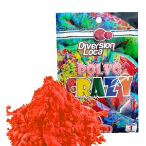 POLVO CRAZY ROJO 50grs